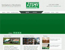 Tablet Screenshot of busa.com.br